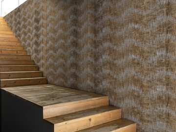 FEATHERS WPN 306 - Motif textile effect wallpaper by Spaghetti Wall - view 2